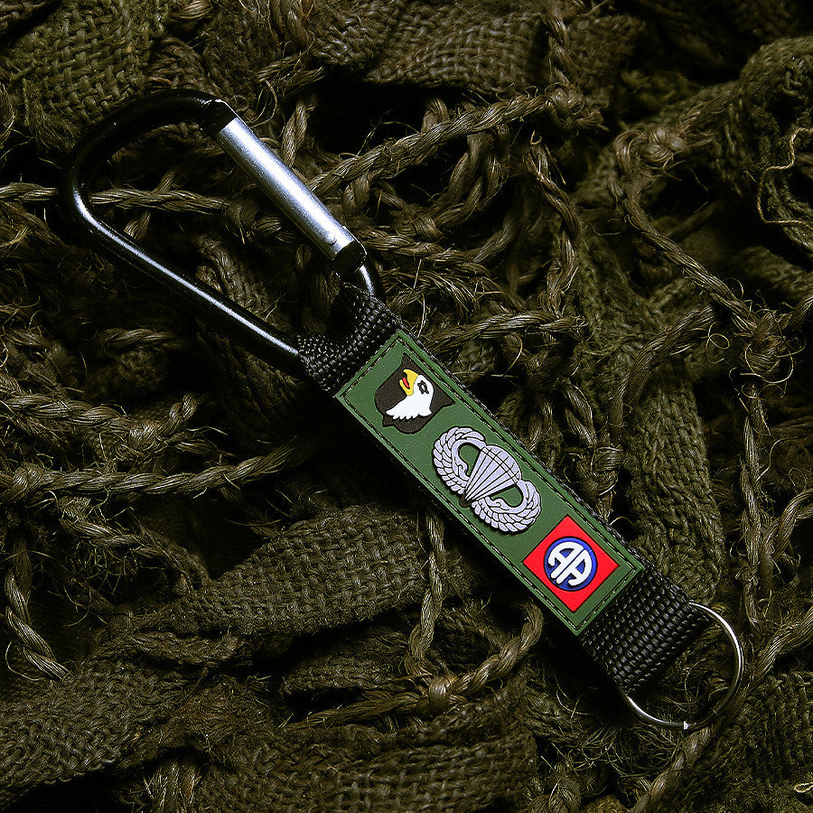 Karabijnhaak / sleutelhanger Airborne #119