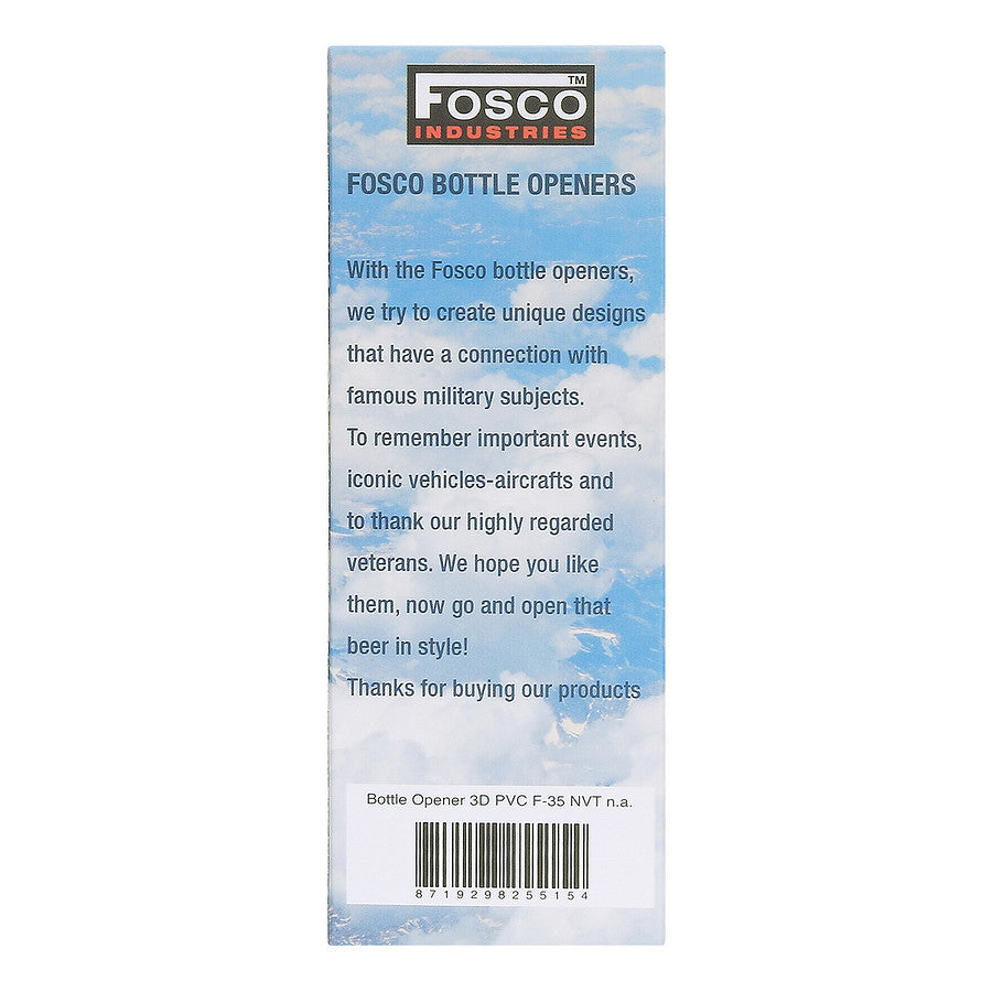 Flesopener 3D PVC F-35