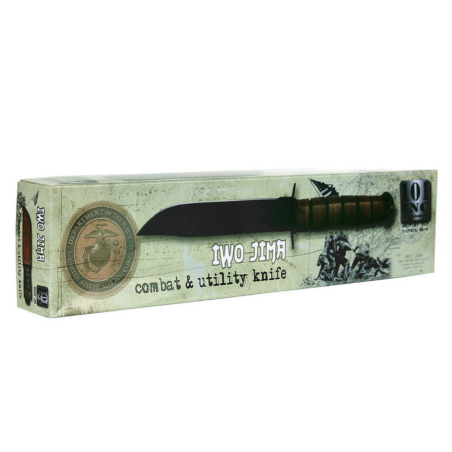 Mes WW II Iwo Jima met Leren hoes