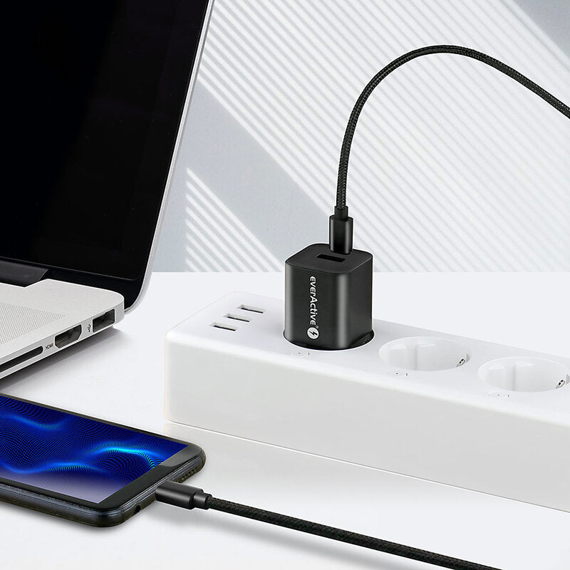 USB-C Kabel Nylon 200cm 3A 60W