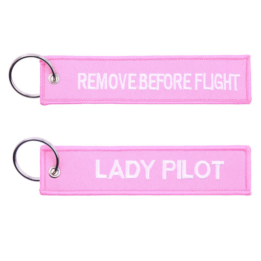 Sleutelhanger RBF + lady pilot #62