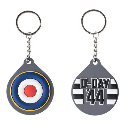 Sleutelhanger 3D PVC RAF Roundel D-Day 44 #134