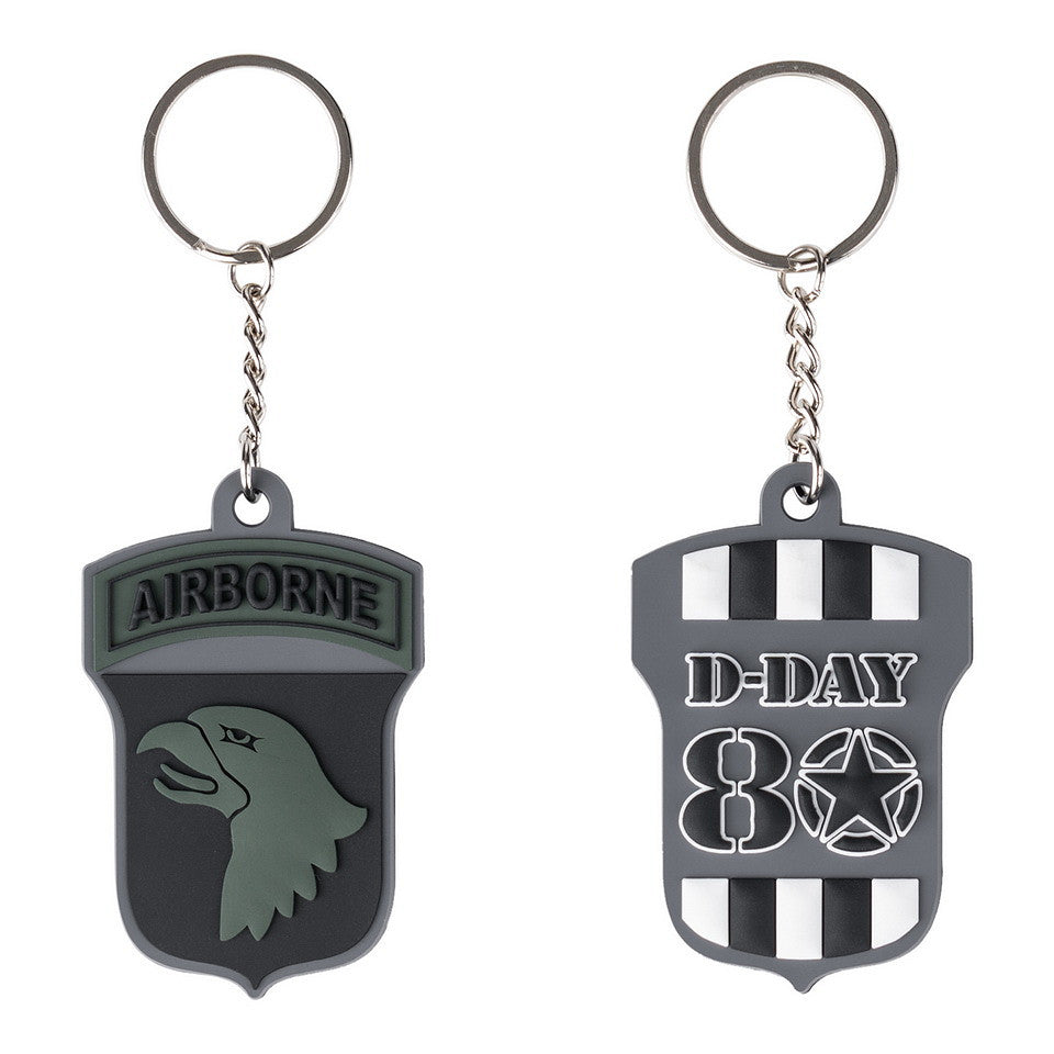 Sleutelhanger 3D PVC D-Day 80 Airborne subdued #161