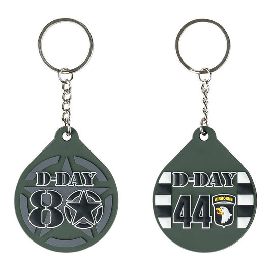 Sleutelhanger 3D PVC D-Day 80 Allied Star #164