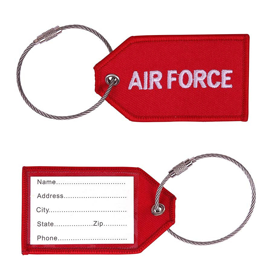 Bagage label Air Force #72#73