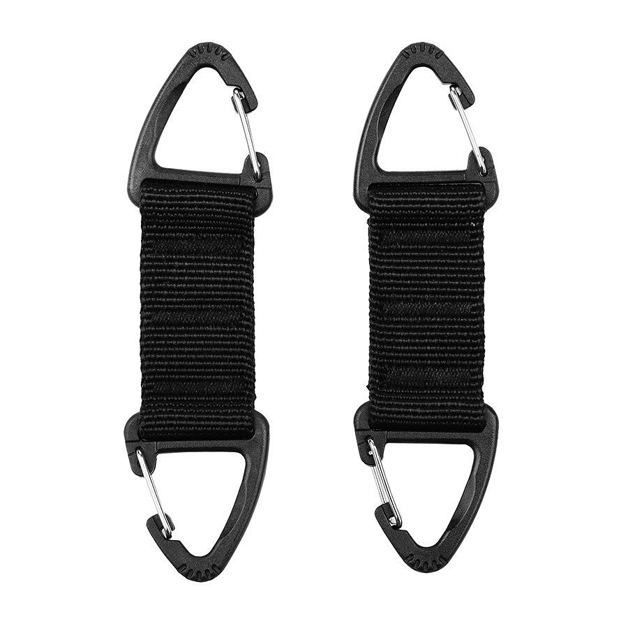 Double carabiner hook 2-pack JFO01