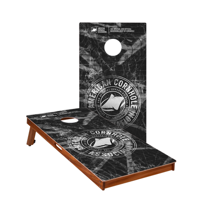 ACA Black Grunge Tournament Gold Series - 2x Cornhole-borden