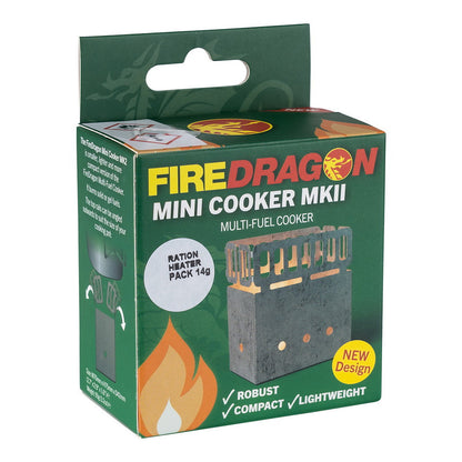 BCB Fire Dragon Mini cooker MKII + Fuel CN371A