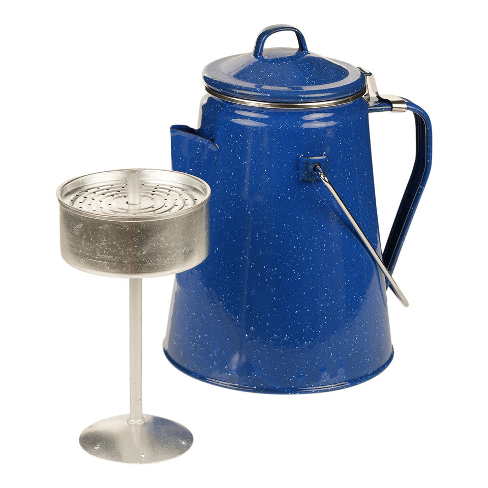 Emaille koffie percolator