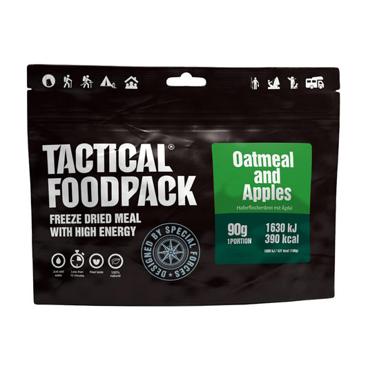 Tactical Foodpack Oatmeal and Apples 90g