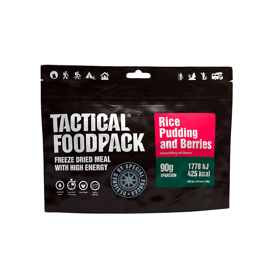 Tactical Foodpack - Rice pudding and berries 90g