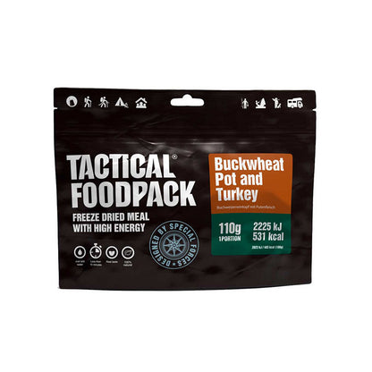 Tactical Foodpack - Buckwheat Pot and Turkey 110g