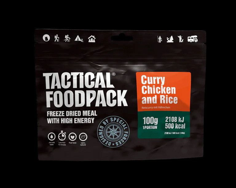 Tactical Foodpack - Curry Chicken and Rice 100g