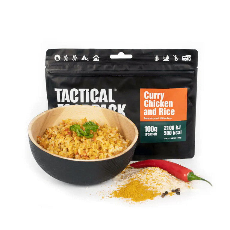 Tactical Foodpack - Curry Chicken and Rice 100g