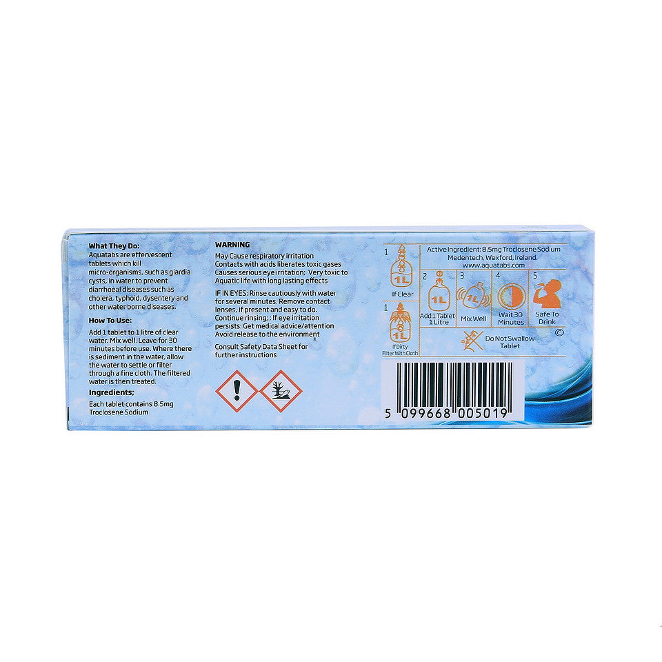 BCB water zuiverings tabletten per stuk (1 x 50 stuks) CR216