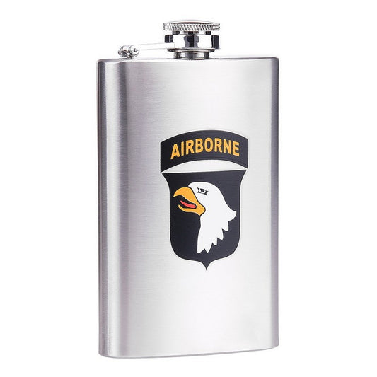 Zakfles 5 ounce 101st Airborne RVS