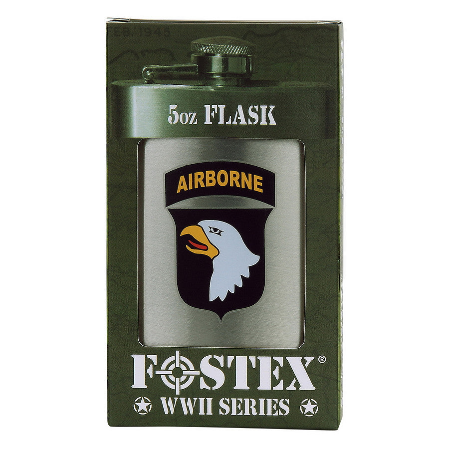 Zakfles 5 ounce 101st Airborne RVS