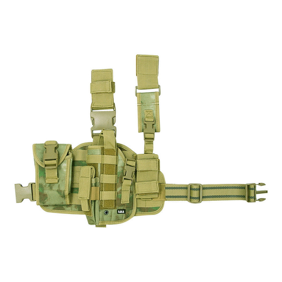 Hip molle leg holster links