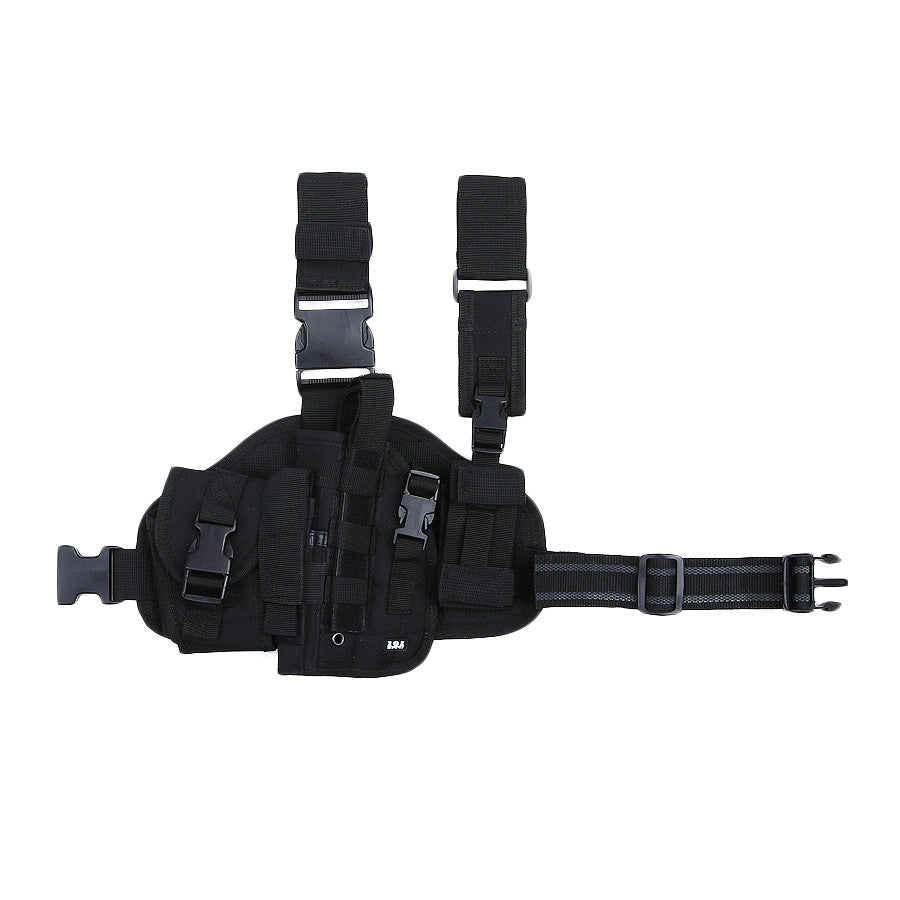 Hip molle leg holster links