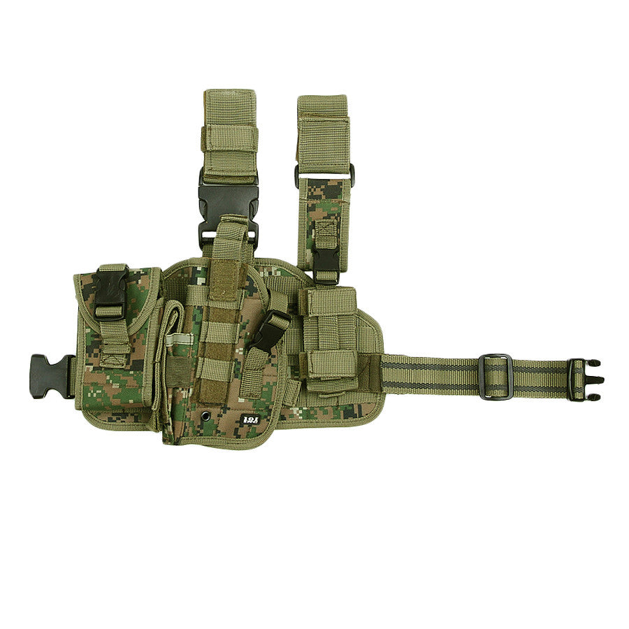 Hip molle leg holster links