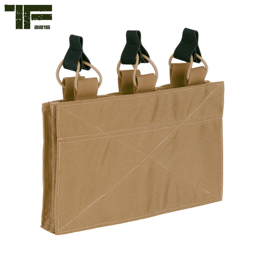 TF-2215 Triple M4 pouch with hook and loop panel #09