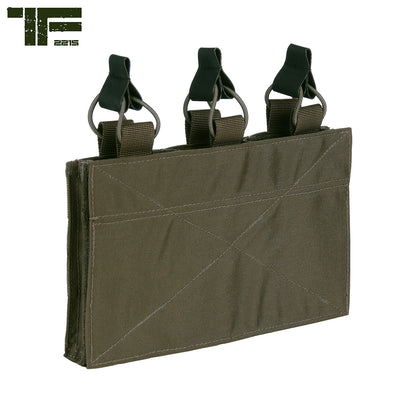 TF-2215 Triple M4 pouch with hook and loop panel #09