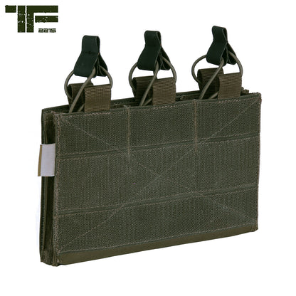 TF-2215 Triple M4 pouch with hook and loop panel #09