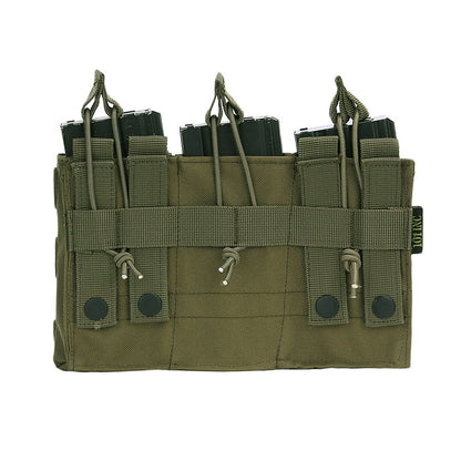 Triple open top M4 mag pouch