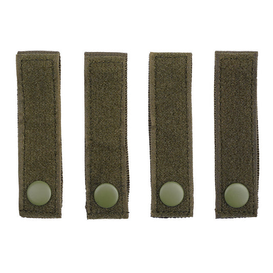 MOLLE strap hook + loop 4 pcs