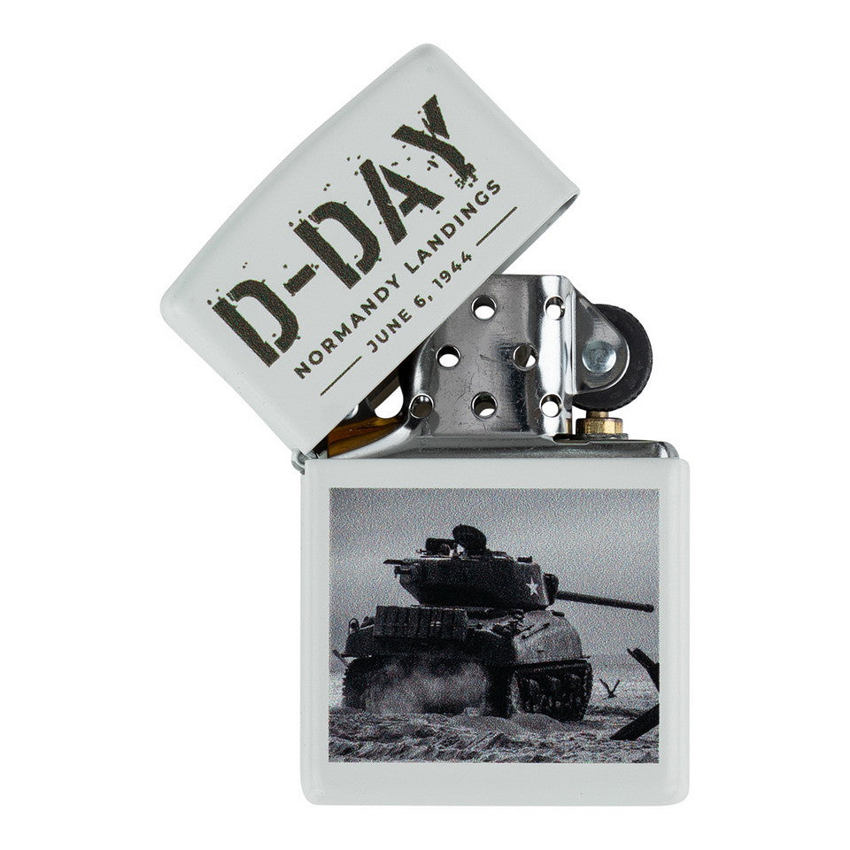 Zippo D-Day Sherman tank