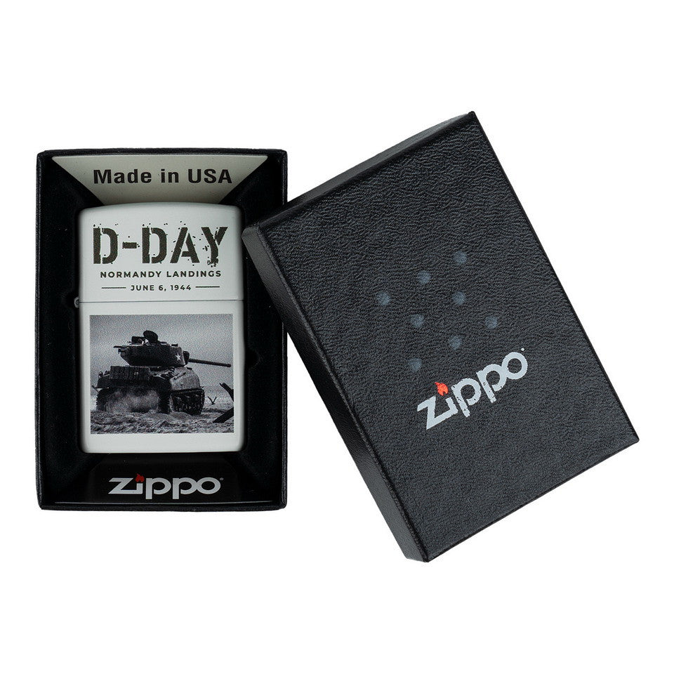 Zippo D-Day Sherman tank