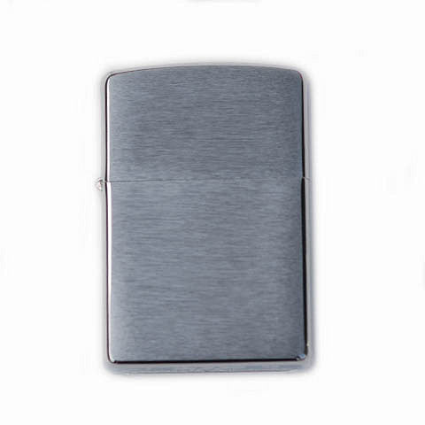 Zippo brushed zilver #0371