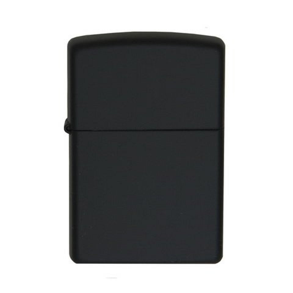 Zippo mat zwart #0368