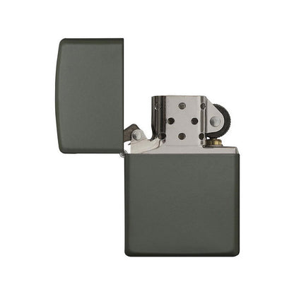 Zippo mat groen