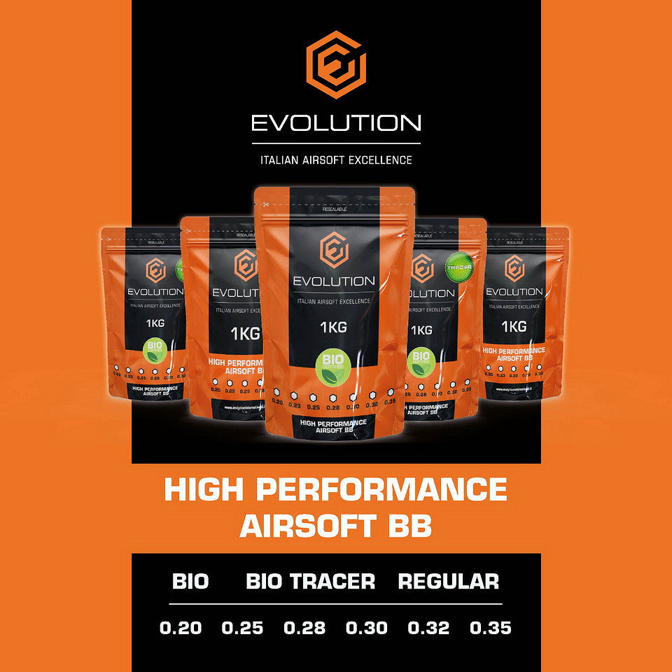 Evolution 0,20g High Performance BBs Bio 1kg zak