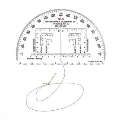 BCB Military protractor 6 inch CD032