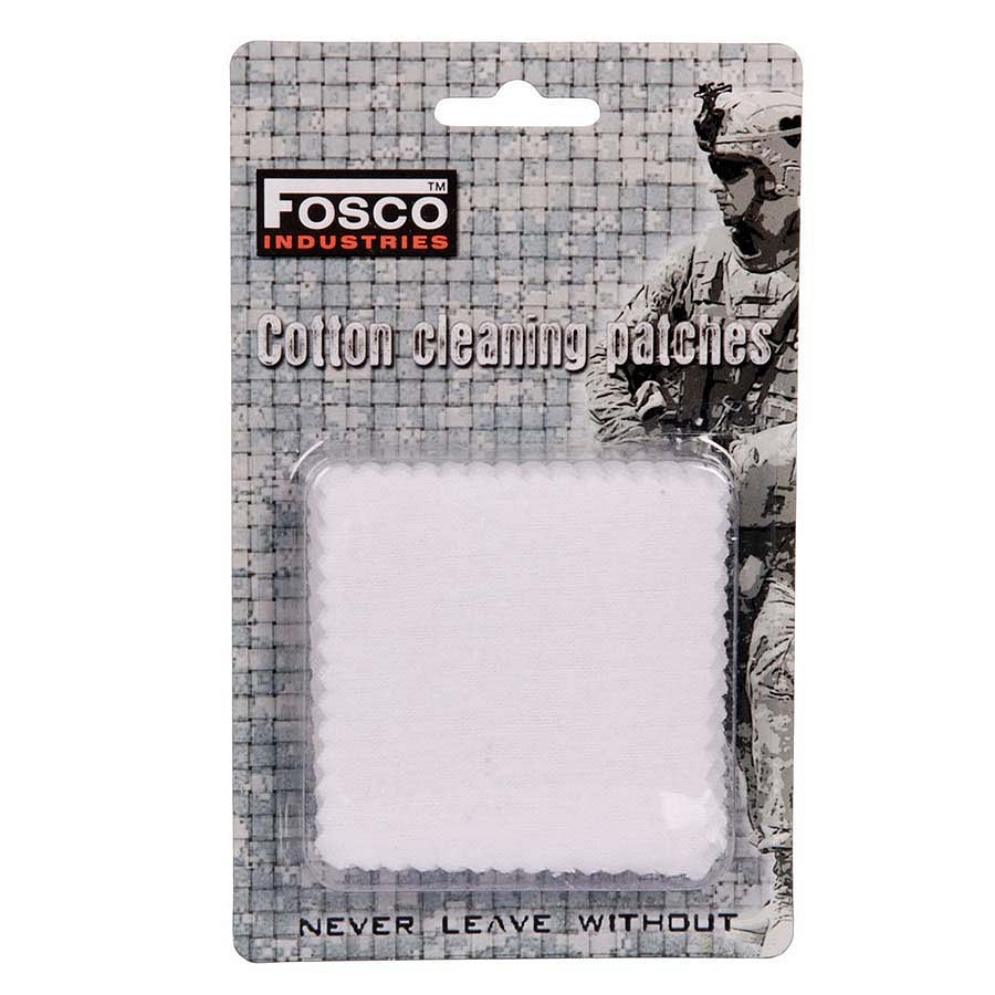 Cotton cleaning patches