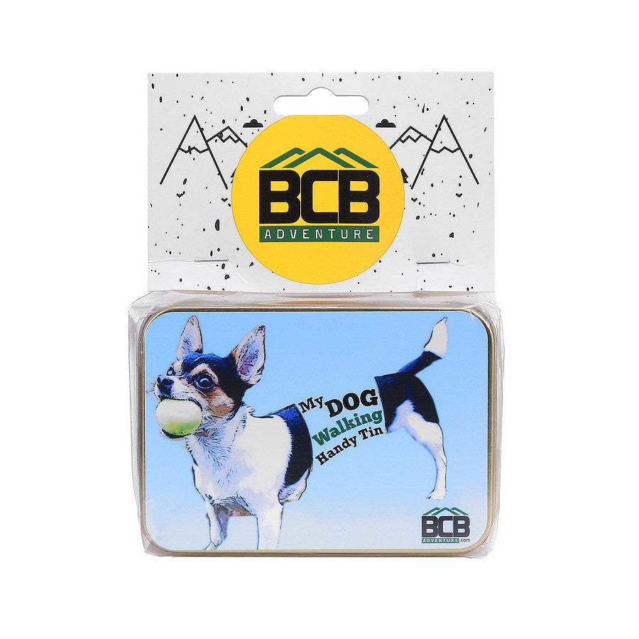 BCB My dog walking tin ADV053