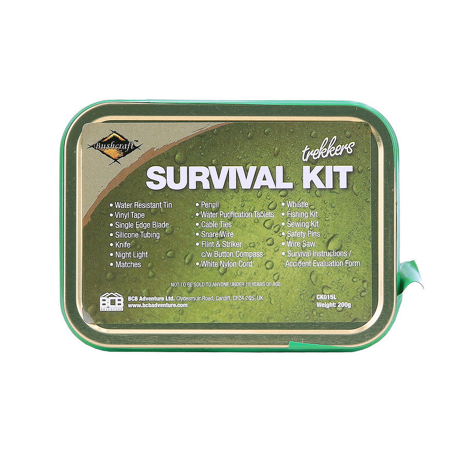 BCB trekkers survival tin CK015L