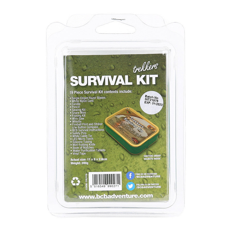 BCB trekkers survival tin CK015L