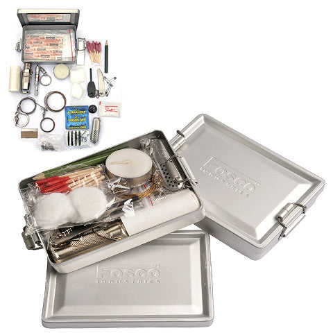 Aluminium box survival gear