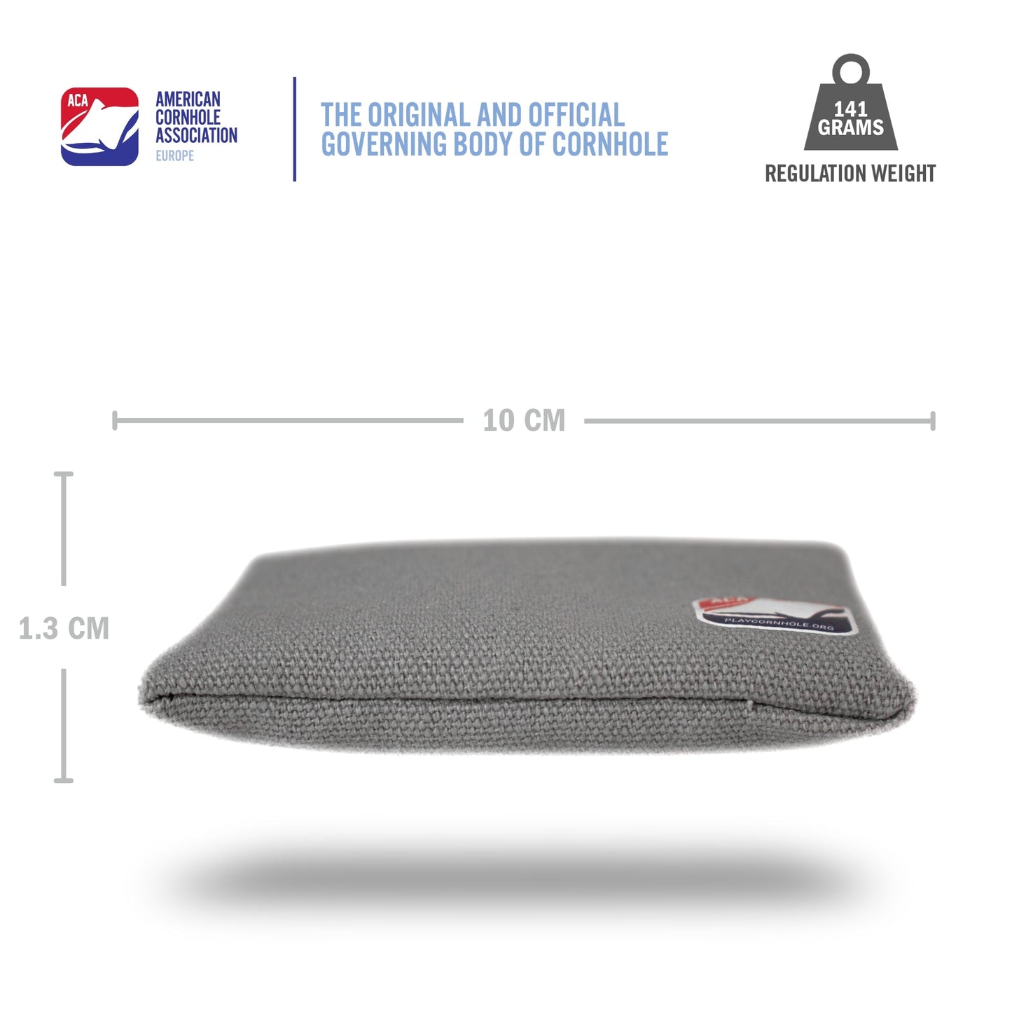 Gray Daily 44x Cornhole Zakjes (10x10 cm)