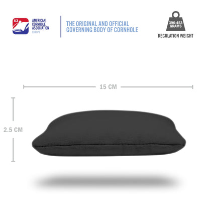 Black Daily 66x Cornhole Zakjes (15x15 cm)