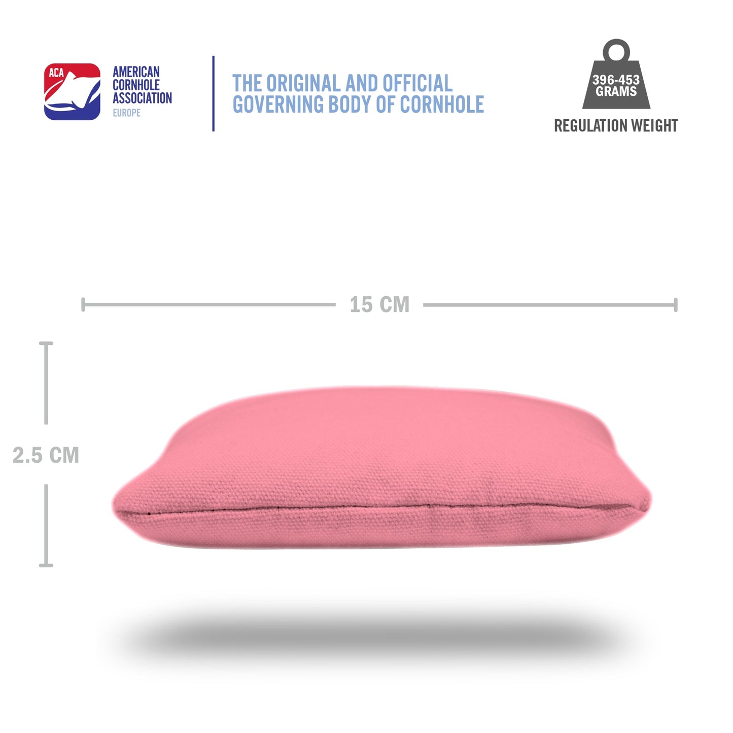 Pink Daily 66x Cornhole Zakjes (15x15 cm)