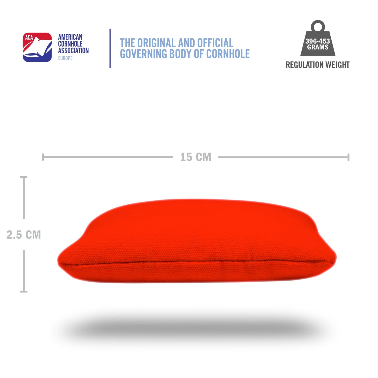 Red Daily 66x Cornhole Zakjes (15x15 cm)