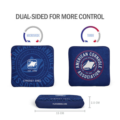 Officiële ACA-toernooibadge Synergy Edge Cornhole Zakjes (15x15 cm)