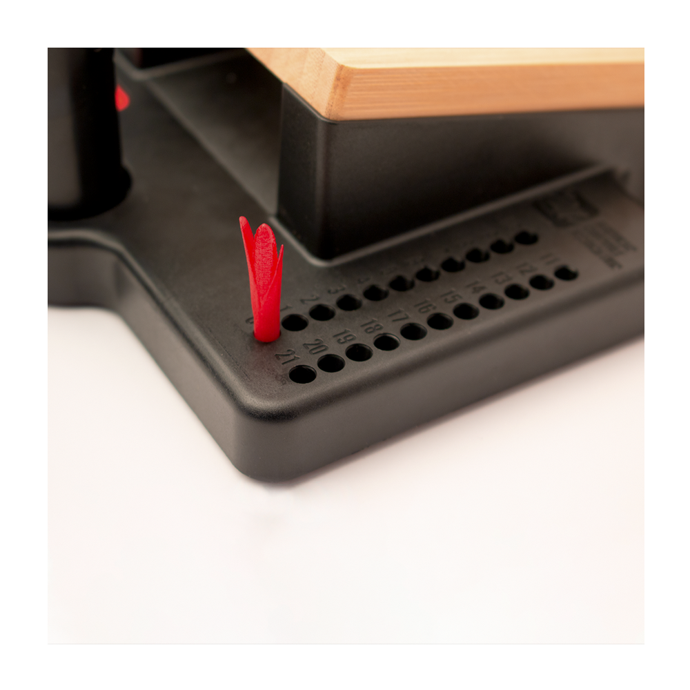 Retro Stripes Double Chuck Mini Cornhole Tafelspel