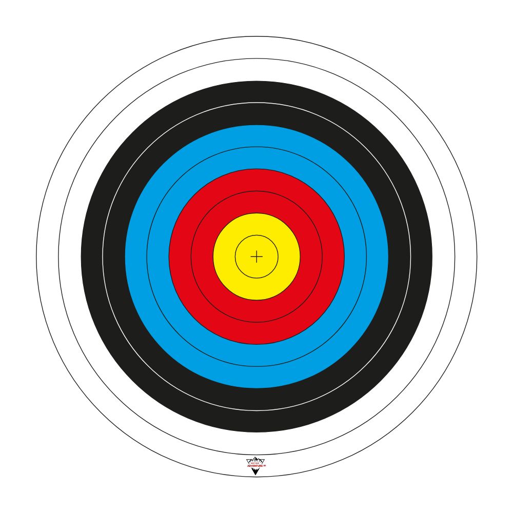 Adventure Bullseye - 50x50cm - 10 stuks