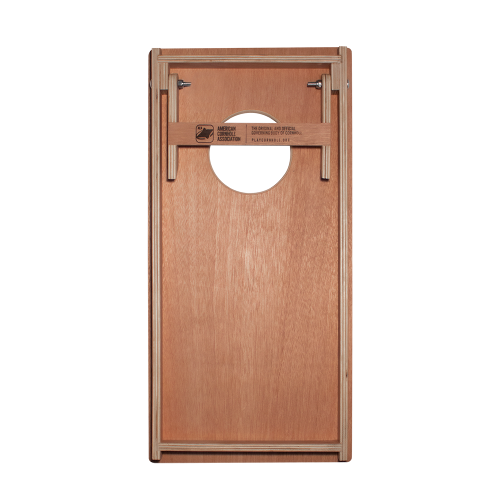 Classic Stripes Mahogany Cream, Blue, and Mauve - 2x Cornhole Borden (30 x 60cm)