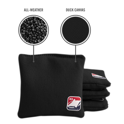 Black Daily 44x Cornhole Zakjes (10x10 cm)